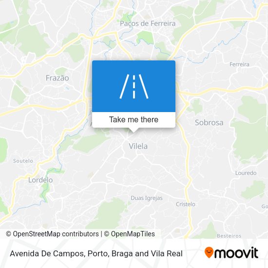 Avenida De Campos mapa