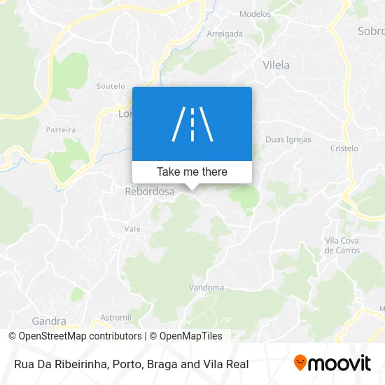Rua Da Ribeirinha map