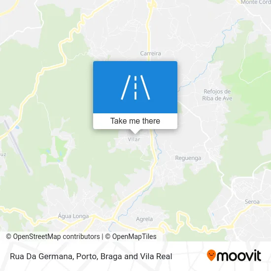 Rua Da Germana map