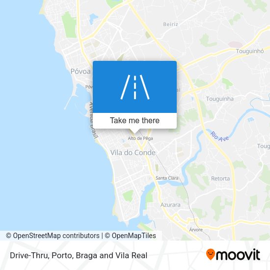 Drive-Thru map