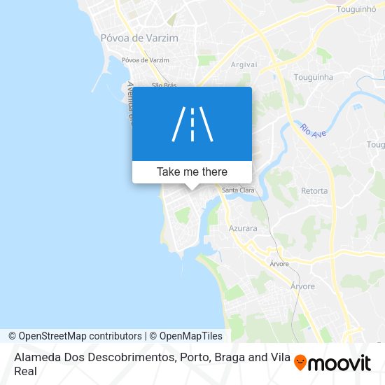 Alameda Dos Descobrimentos mapa