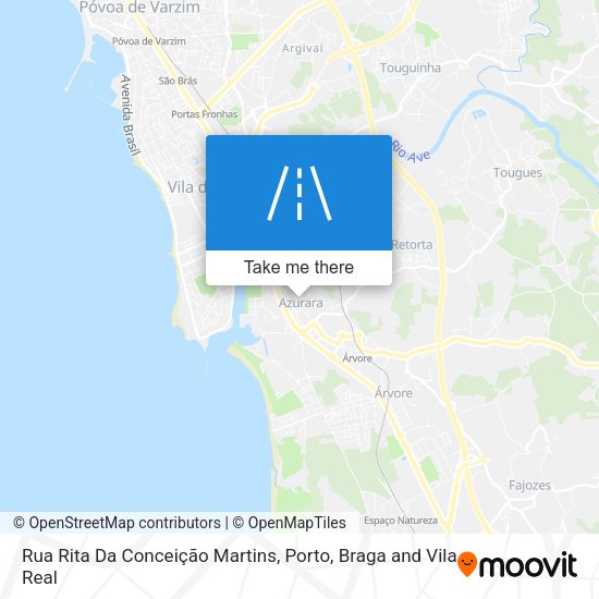 Rua Rita Da Conceição Martins map