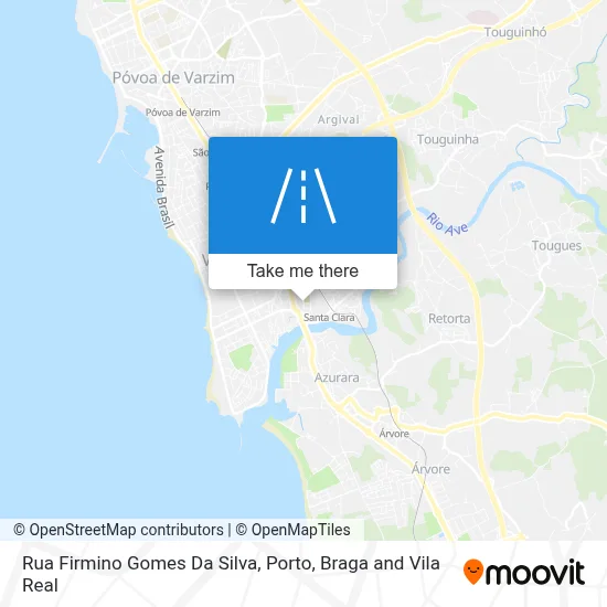 Rua Firmino Gomes Da Silva map