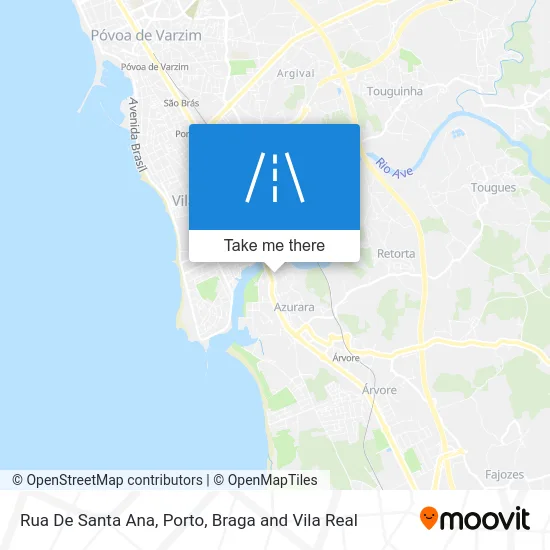 Rua De Santa Ana map