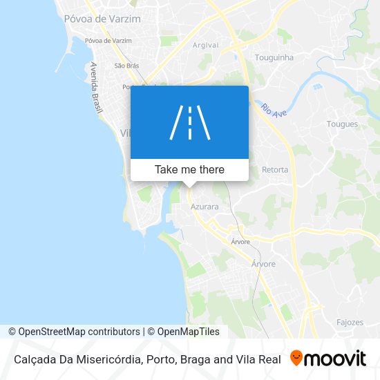 Calçada Da Misericórdia mapa