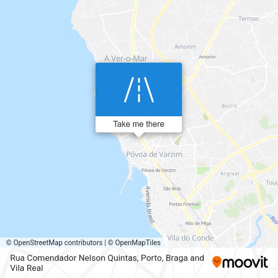 Rua Comendador Nelson Quintas map