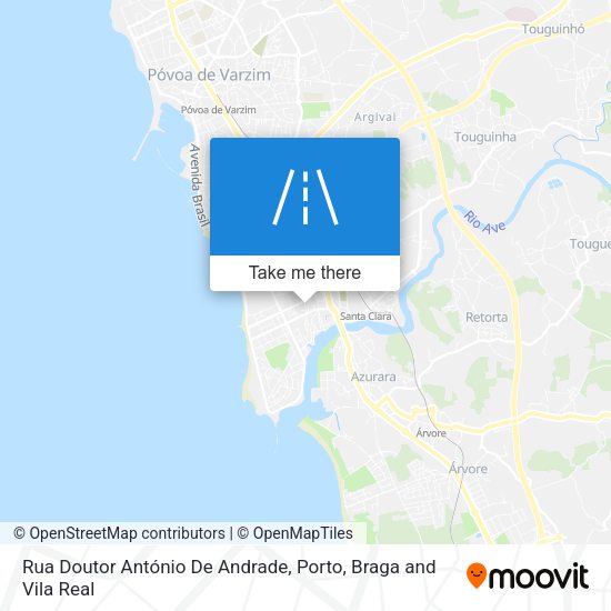 Rua Doutor António De Andrade map