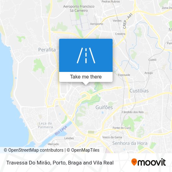 Travessa Do Mirão mapa