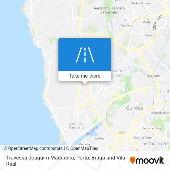 Travessa Joaquim Madureira mapa