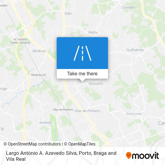 Largo António A. Azevedo Silva map