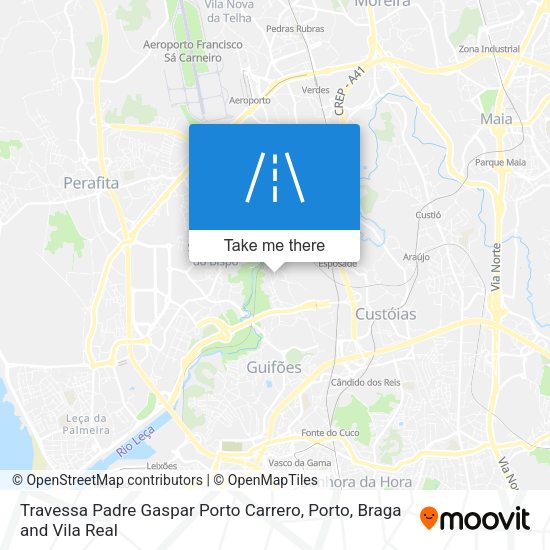 Travessa Padre Gaspar Porto Carrero map