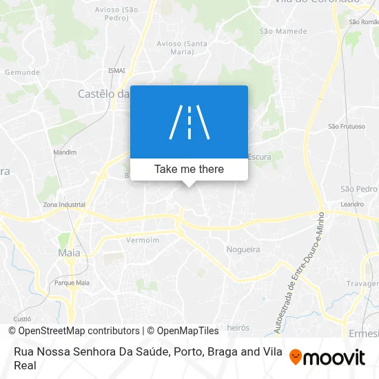 Rua Nossa Senhora Da Saúde map
