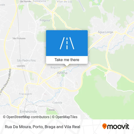Rua Da Moura map