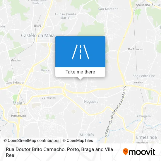 Rua Doutor Brito Camacho map