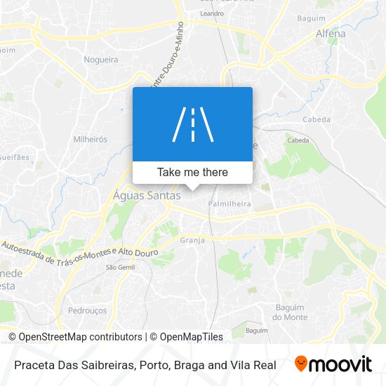 Praceta Das Saibreiras map