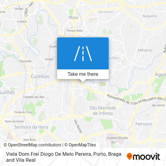 Viela Dom Frei Diogo De Melo Pereira map