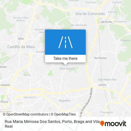 Rua Maria Mimosa Dos Santos map