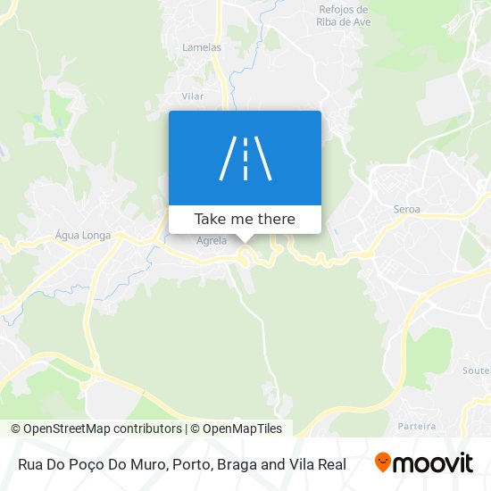 Rua Do Poço Do Muro mapa