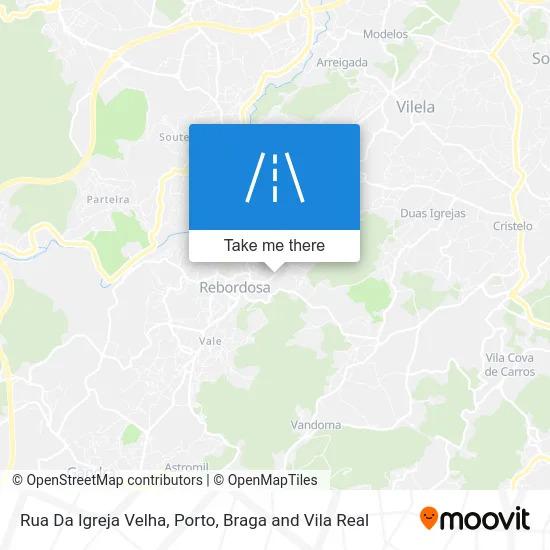 Rua Da Igreja Velha map