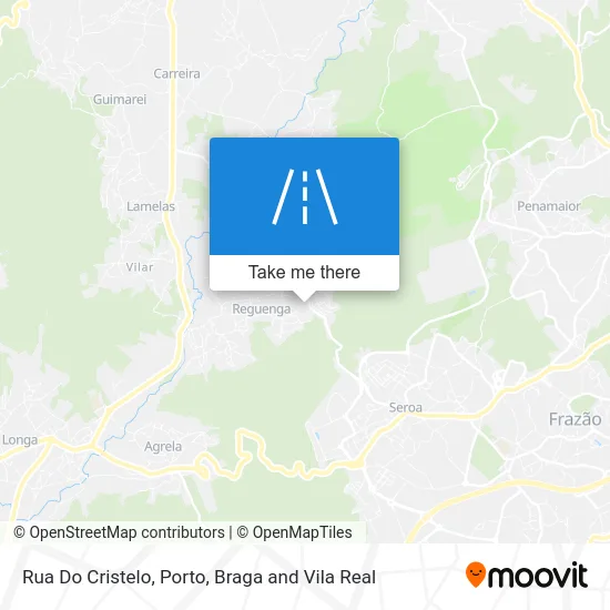 Rua Do Cristelo map