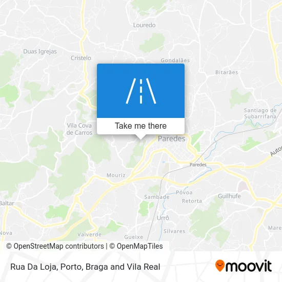 Rua Da Loja map