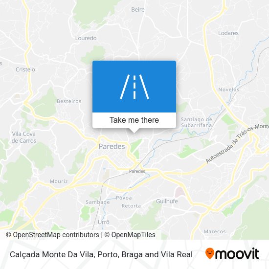Calçada Monte Da Vila map
