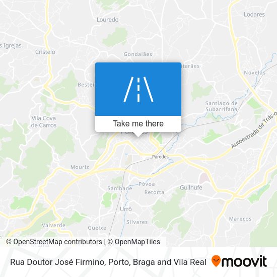 Rua Doutor José Firmino map
