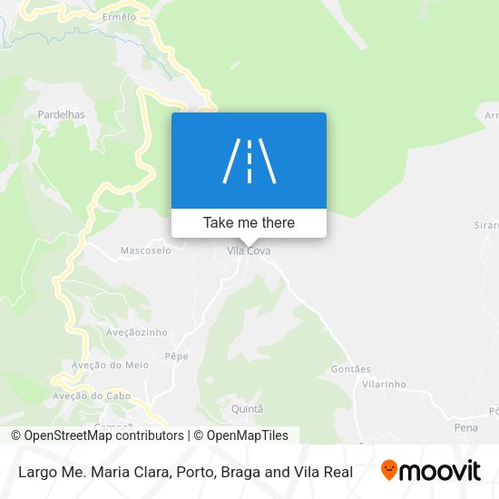 Largo Me. Maria Clara mapa