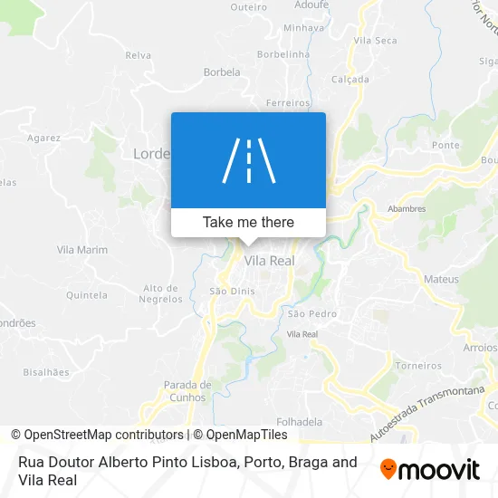 Rua Doutor Alberto Pinto Lisboa map