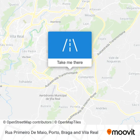 Rua Primeiro De Maio map