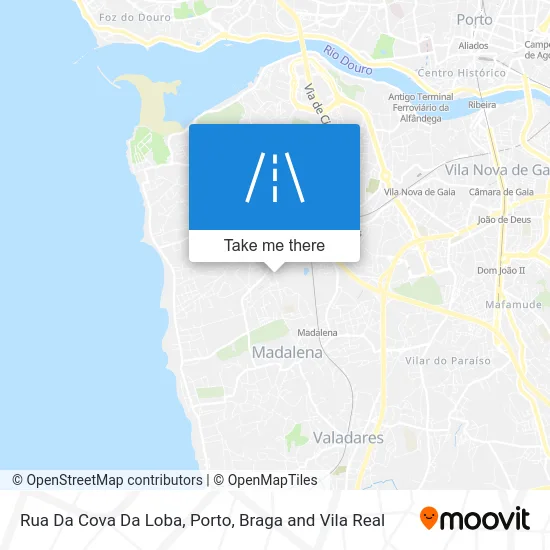 Rua Da Cova Da Loba map