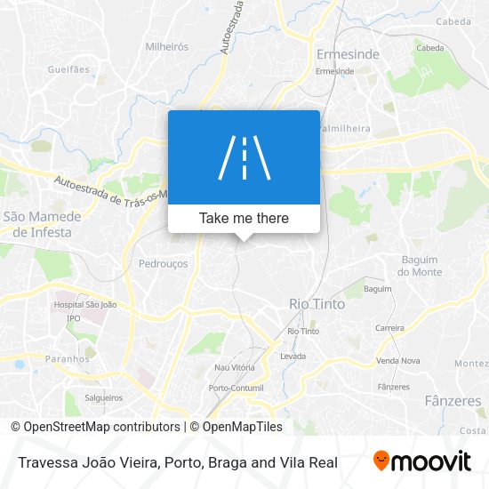 Travessa João Vieira map