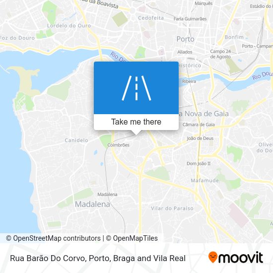 Rua Barão Do Corvo map