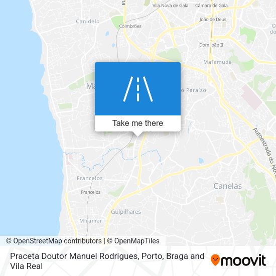 Praceta Doutor Manuel Rodrigues map