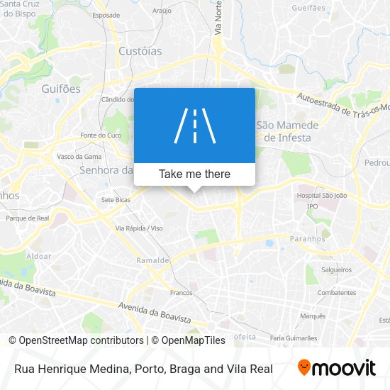 Rua Henrique Medina map