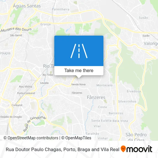 Rua Doutor Paulo Chagas map