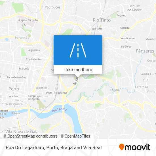 Rua Do Lagarteiro map