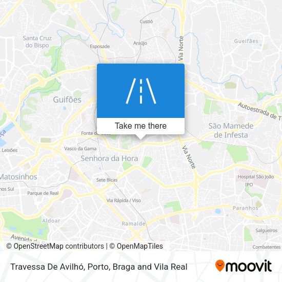 Travessa De Avilhó map