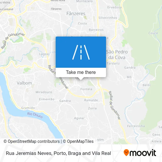 Rua Jeremias Neves map