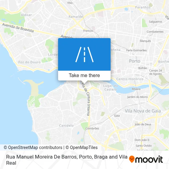 Rua Manuel Moreira De Barros map