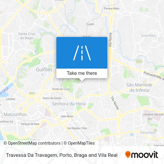 Travessa Da Travagem mapa