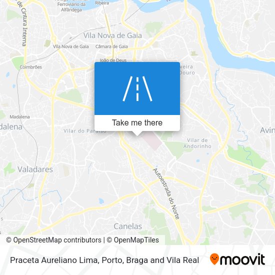 Praceta Aureliano Lima map