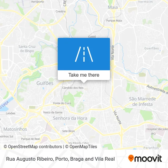 Rua Augusto Ribeiro map