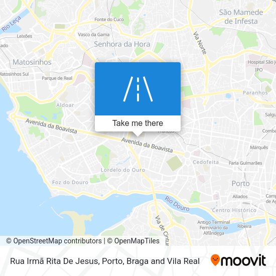 Rua Irmã Rita De Jesus map
