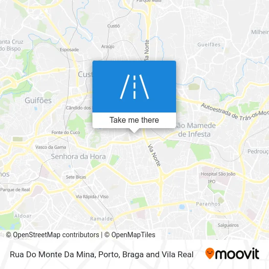 Rua Do Monte Da Mina map