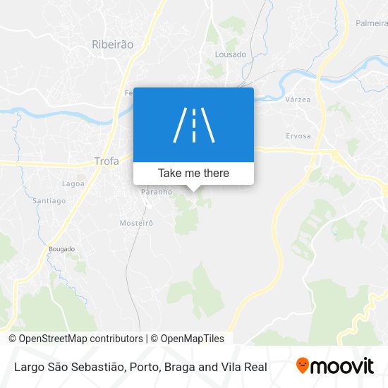 Largo São Sebastião map