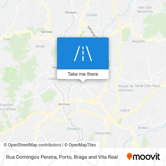 Rua Domingos Pereira map