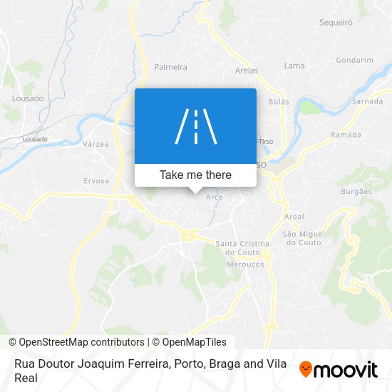 Rua Doutor Joaquim Ferreira mapa