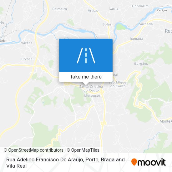Rua Adelino Francisco De Araújo map