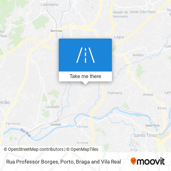 Rua Professor Borges map